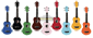 Ukulele Colorati Baton Rouge U1S