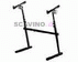 Supporto per tastiera e mixer