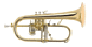 Flicorno professionale in Sib Courtois AC155-1-0