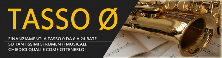 Tasso 0 su strumenti musicali yamaha