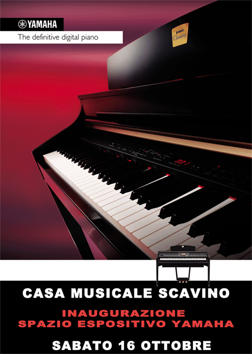 INAUGURAZIONE esposizione YAMAHA - scavino torino