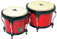 maggiori dettagli Bongos LP A601 RW - bongos Bongo Aspire Rosso