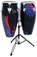 LP conga LPA625 SNB ABRAXAS - Coppia di congas con stand
