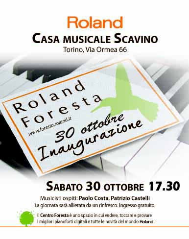 INAUGURAZIONE esposizione ROLAND - scavino torino
