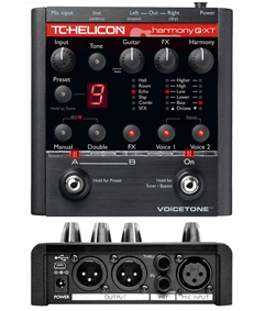 TC Helicon Voice Tone Harmony-G XT Effetto voce per cantanti e chitarristi