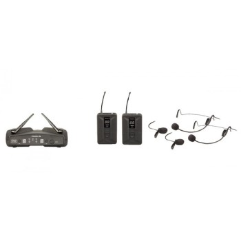 Proel WM600DH Doppio Radiomicrofono Headset