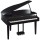 pianoforte digitale yamaha clp565 codino nero lucido yamaha clavinova